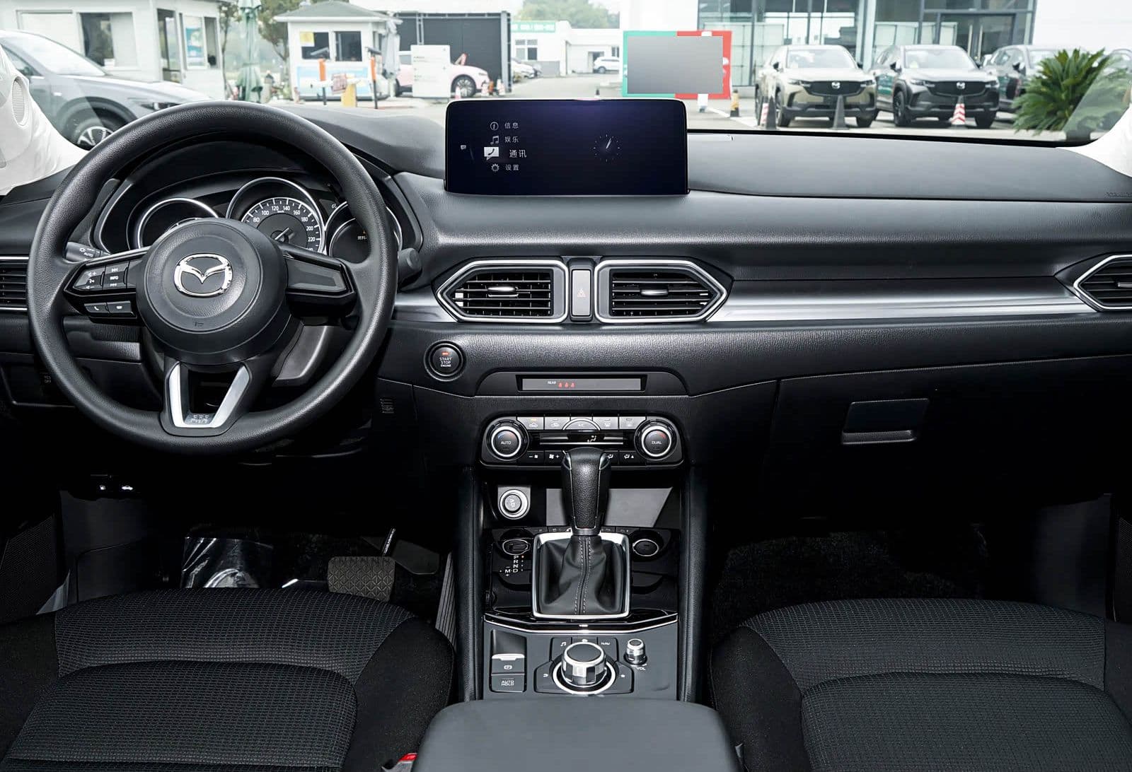 2024 Mazda CX-5 2.0L Comfort — Compact SUV, centre stack and gear selector for export