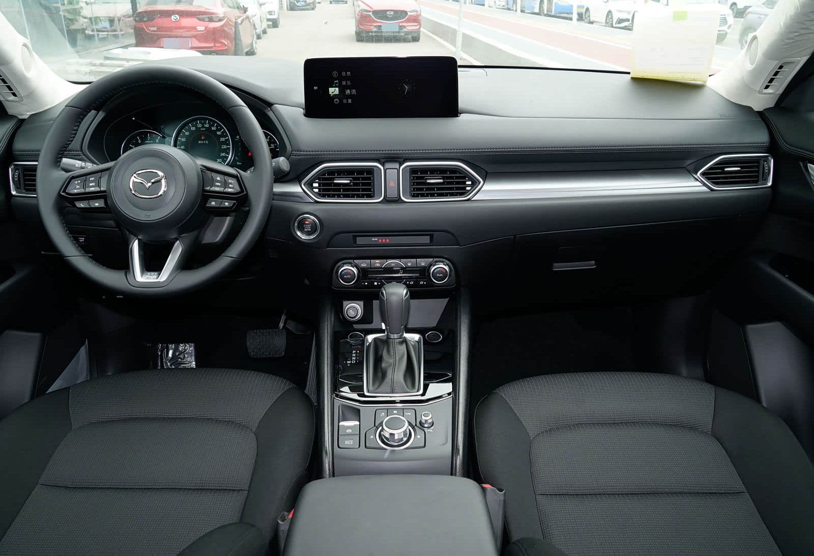 2025 Mazda CX-5 2.0L Style Pro — Compact SUV, centre stack and gear selector for export